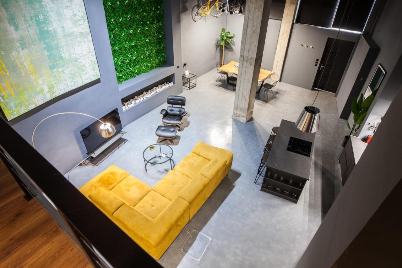Trendy Industrial Apt Next To Museum Of Acropolis Atenas Exterior foto